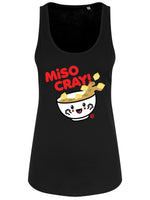 Pop Factory Miso Cray Ladies Black Floaty Tank