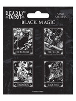 Deadly Tarot Black Magic Vinyl Sticker Set