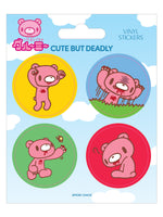 Gloomy Bear Cute But Deadly Vinyl Sticker Set