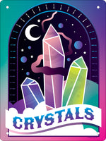 Crystals Magic Mini Tin Sign