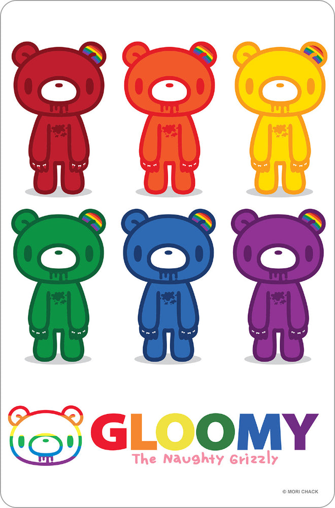 Gloomy Bear Pride Gang Greet Tin Card
