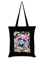 Cosmic Boop Anya Black Tote Bag