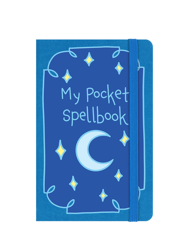 My Pocket Spellbook Blue A6 Notebook