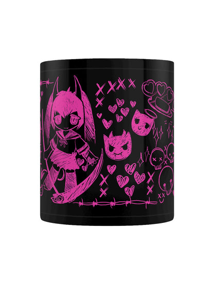Black Mug Back