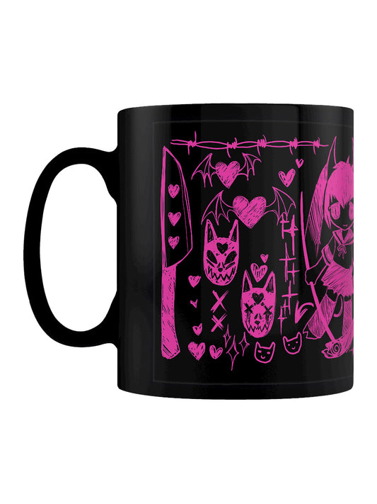 Black Mug Front