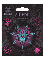 Pinku Kult All Hail Vinyl Sticker Set