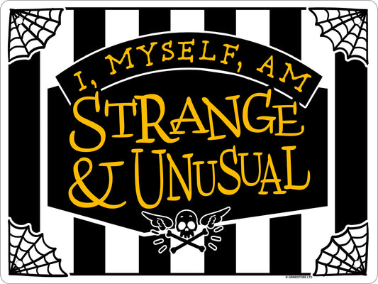 Mini Tin Sign Front