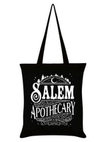 Salem Apothecary Potions & Remedies Black Tote Bag