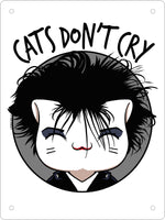 VIPets Cats Don't Cry Mini Tin Sign