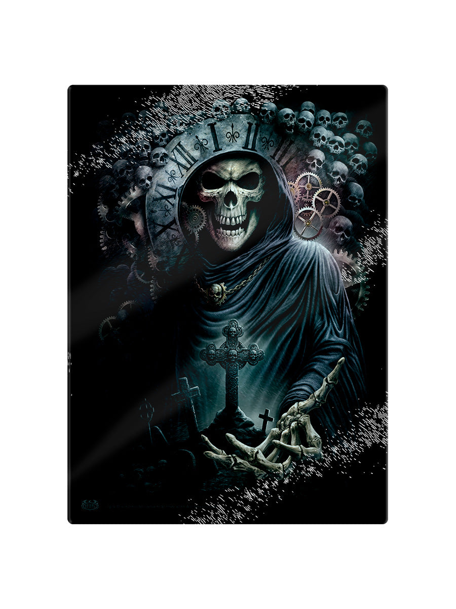 Spiral Reaper Time Rectangular Chopping Board