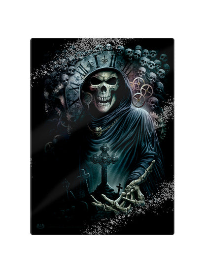 Spiral Reaper Time Rectangular Chopping Board