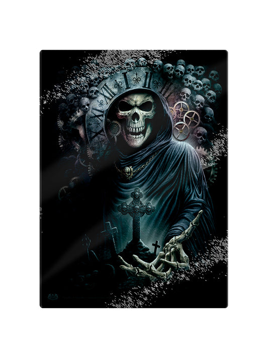 Spiral Reaper Time Rectangular Chopping Board