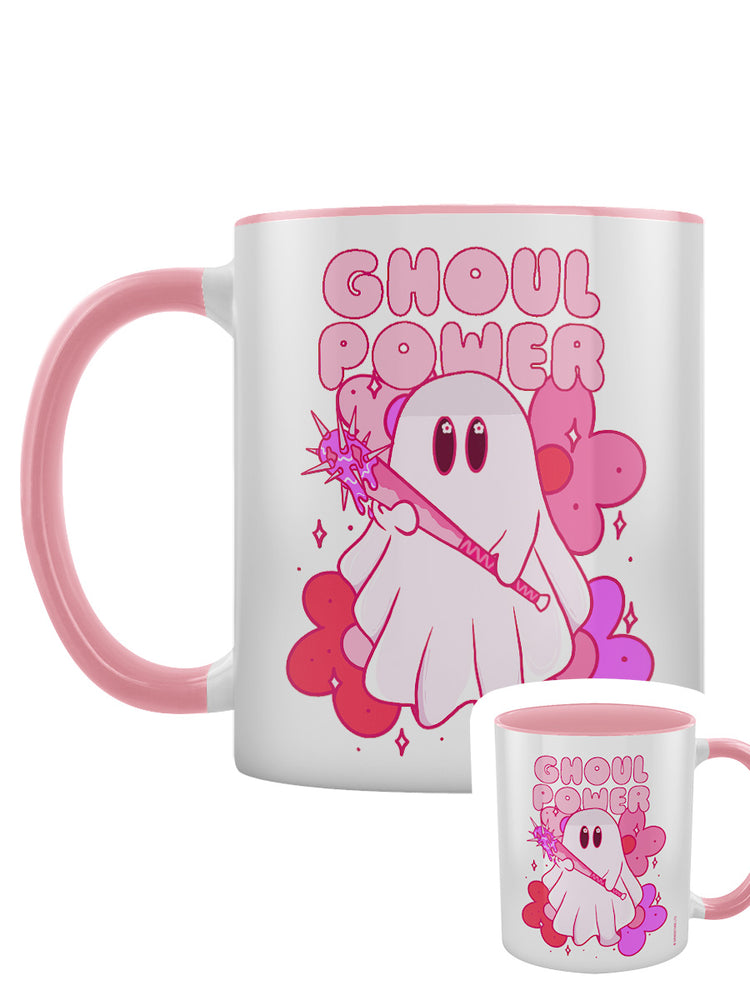 Ghoul Power Pink Inner 2-Tone Mug