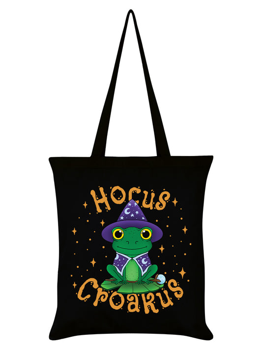Hokus Croakus Black Tote Bag