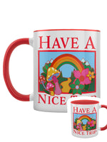 Have A Nice Trip Red Inner 2-Tone Mug