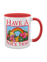 Have A Nice Trip Red Inner 2-Tone Mug