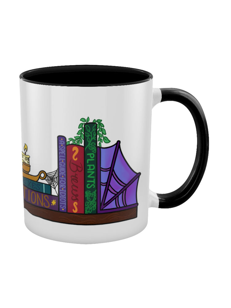 Witchy Tricks Black Inner 2-Tone Mug