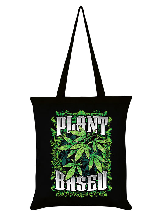 Plant Based Black Tote Bag
