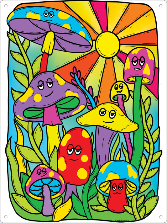 Psychedelia Large Tin Sign