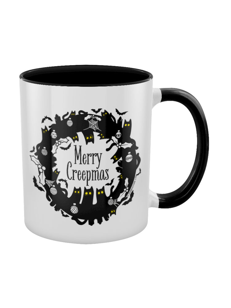 Merry Creepmas Black Inner 2-Tone Mug