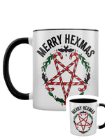 Merry Hexmas Black Inner 2-Tone Mug