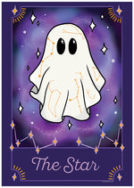 Galaxy Ghouls Tarot - The Star Mini Poster