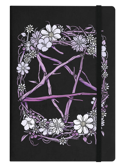 Pagan Pentagram A5 Hard Cover Notebook