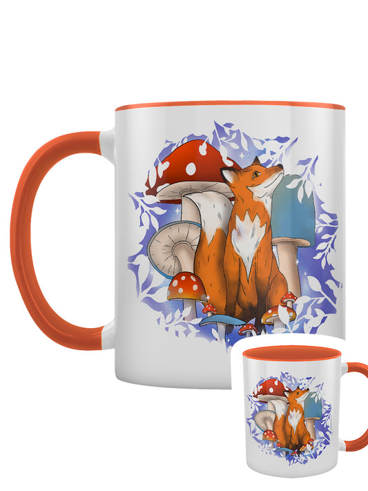 Foraging Familiars Fox Orange Inner 2-Tone Mug