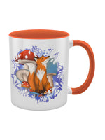 Foraging Familiars Fox Orange Inner 2-Tone Mug