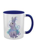 Foraging Familiars Hare Blue Inner 2-Tone Mug