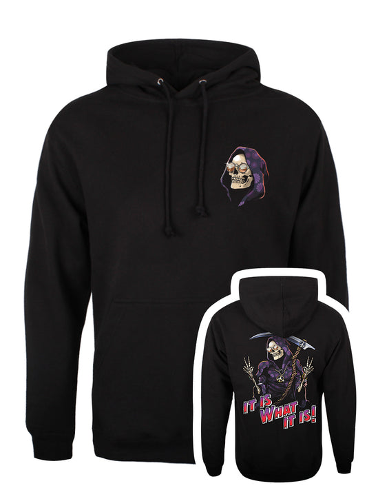 It Is What It Is Unisex Black Pullover Hoodie