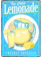 Freshly Squeezed Tin Sign