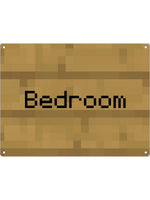 Bedroom Note Mini Tin Sign