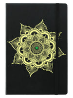 Emerald Mandala A5 Hard Cover Notebook