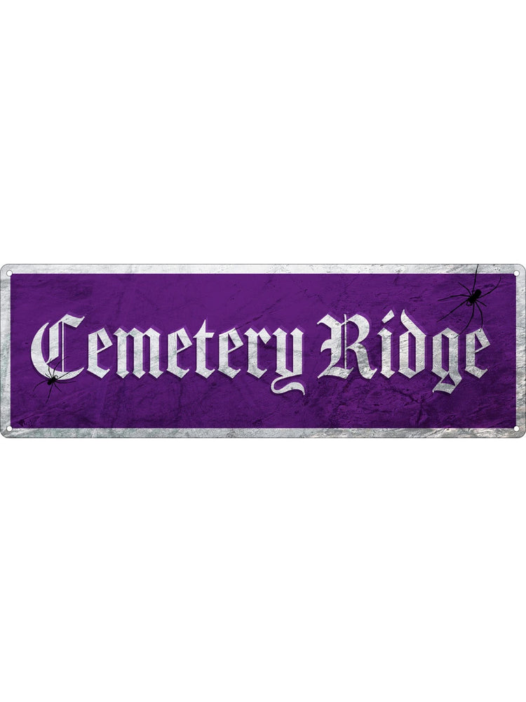 Cemetery Ridge Slim Tin Sign
