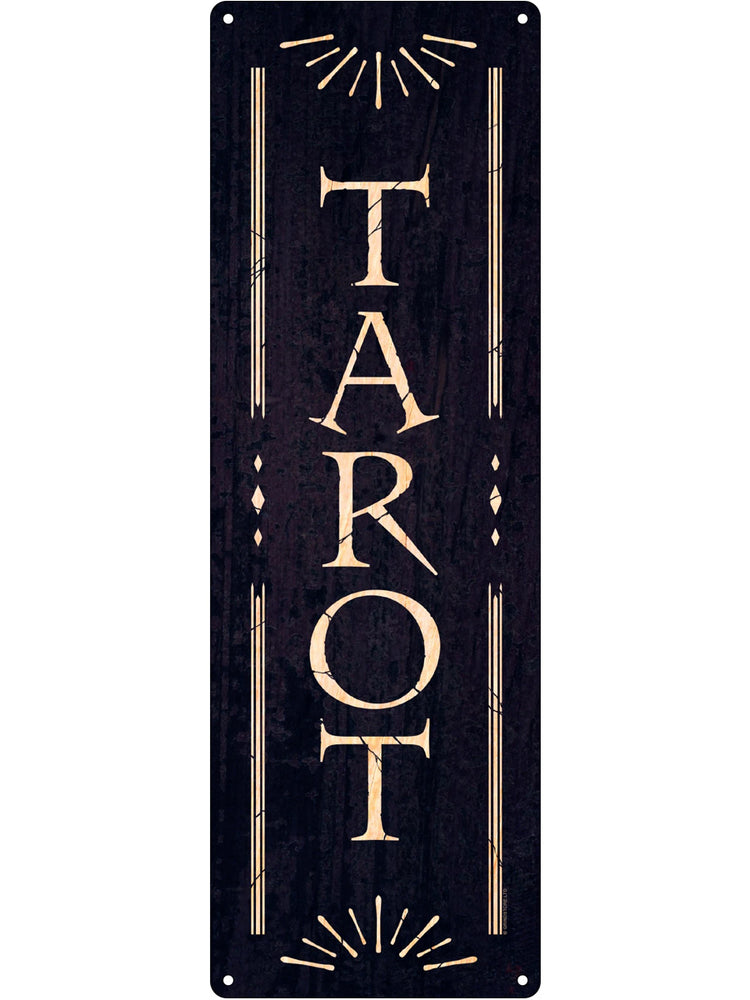 Tarot Slim Tin Sign